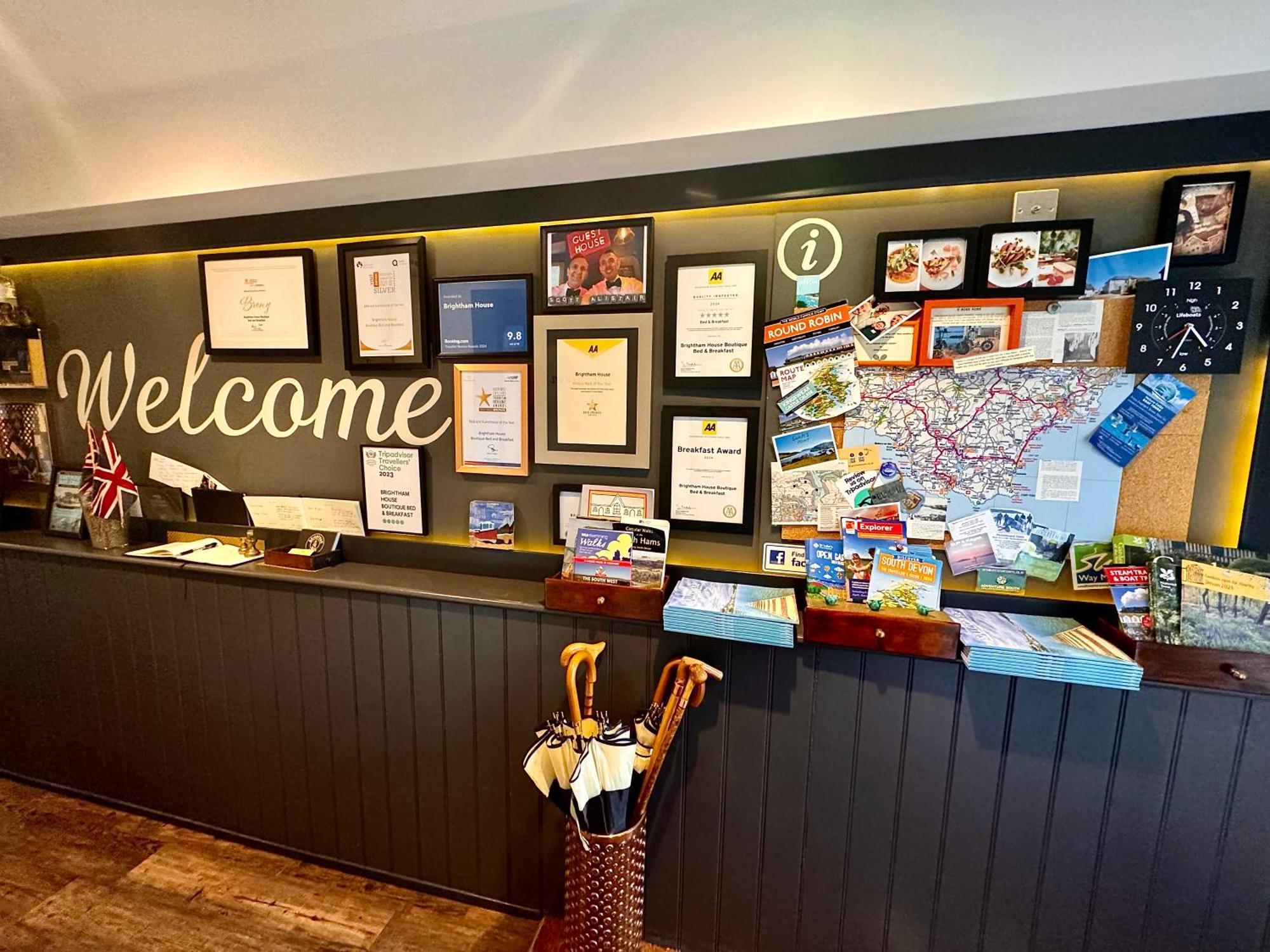 Bed and Breakfast Brightham House - Exclusively For Adults Salcombe Exteriér fotografie